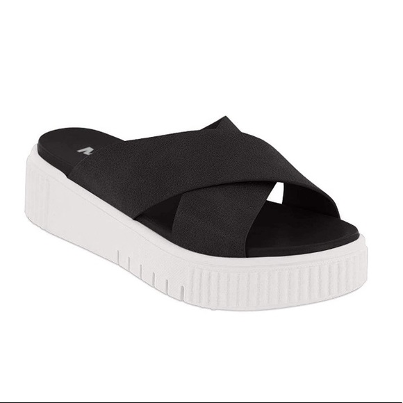 MIA Shoes - M.I.A. Women’s Sandals - Size 9 - White & Black